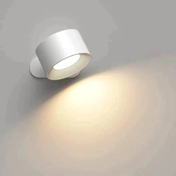 Lights of Sweden – Rechargeable 360° Rotating Wall Light