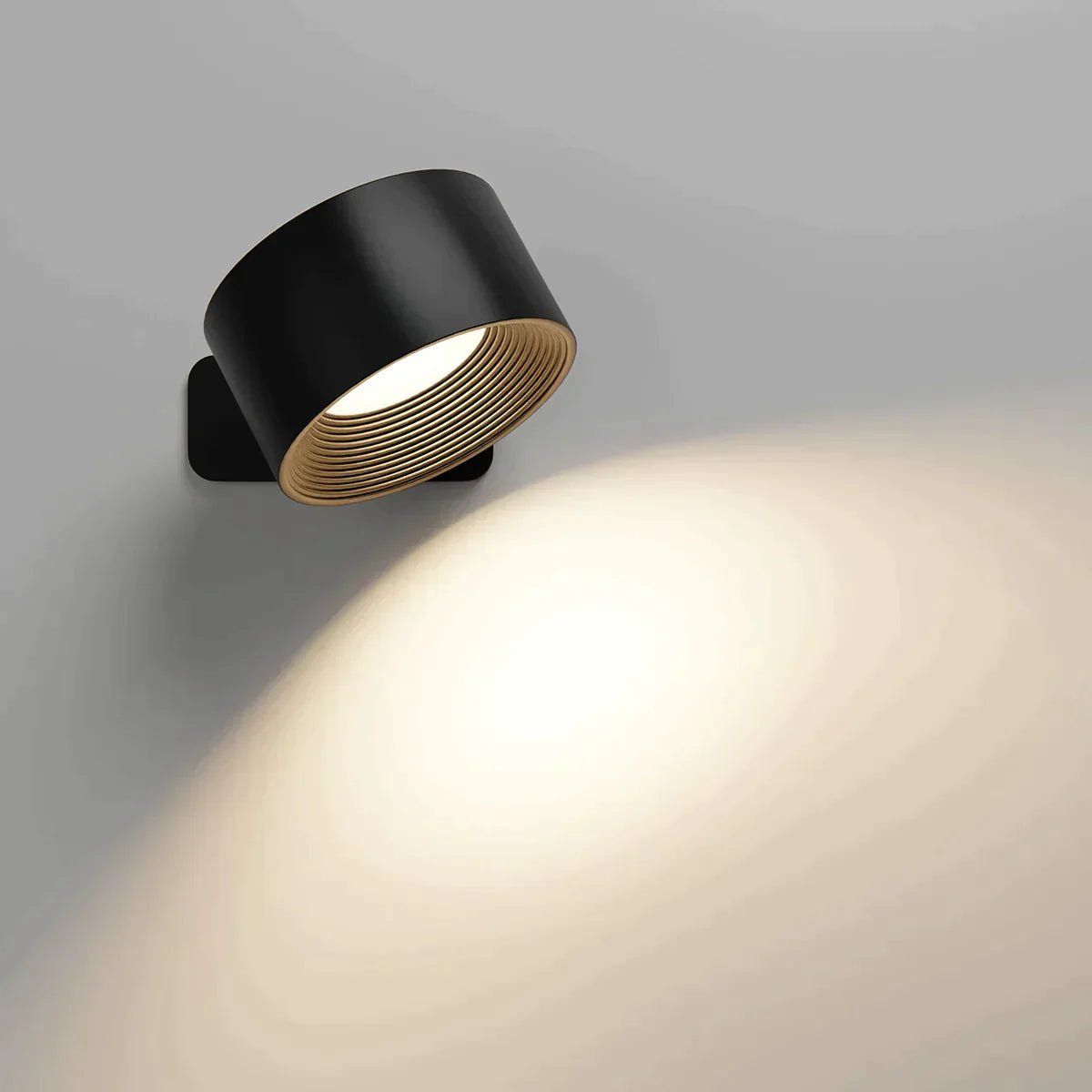 Lights of Sweden – Rechargeable 360° Rotating Wall Light